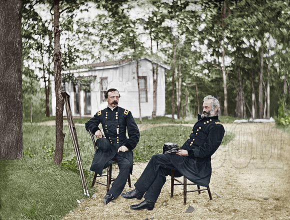 Gen. Daniel E. Sickles and Gen. Samuel P. Heintzelman 524677