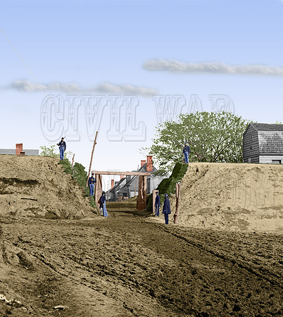 01607 - Sally Port; Yorktown, Virginia; in the SW point of entrenchments, 1862 [LC-DIG-cwpb-01607]