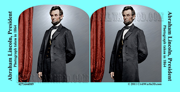 Abraham Lincoln, President; Photograph taken in 1864 - 4271644089