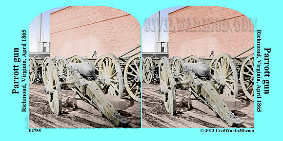 02755 - Parrott gun; Richmond, Virginia, April 1865 [LC-DIG-cwpb-02755]