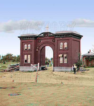 01640 - Evergreen Cemetery Gatehouse; Gettysburg, PA; July 1863 [LC-DIG-cwpb-01640]