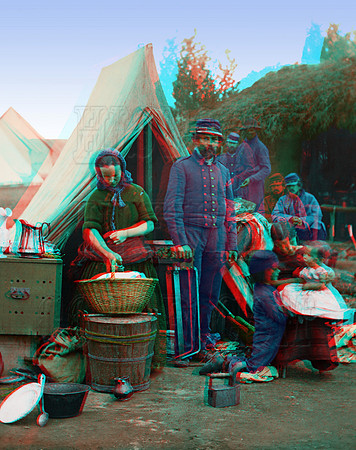 01666 - Tent life of 31st Penn. Inf.; at Queen's farm, vicinity of Fort Slocum, D.C. [LC-DIG-cwpb-01666]