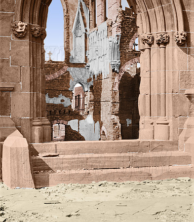 02459 - Ruins of Cathedral; St. John and St. Finbar, Charleston, SC 1865 [LC-DIG-cwpb-02459]