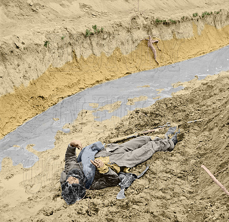 02543 - Dead Confederate Soldier; Fort Mahone, Petersburg, VA; April 1865 [LC-DIG-cwpb-02543]