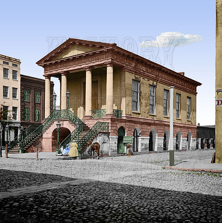 03010 - The Old Market House ; Charleston, SC; April 1865 [LC-DIG-cwpb-03010]