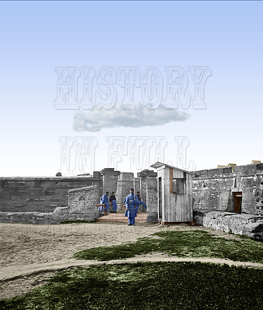 03325 - Fort Marion Guard Gate; St. Augustine, Florida [LC-DIG-cwpb-03325]