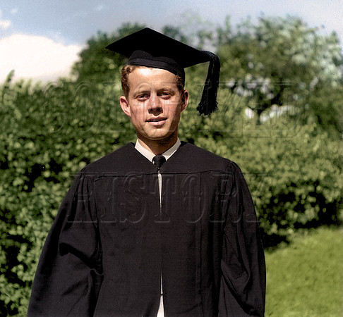 John F. Kennedy just after his Harvard graduation, June 1940