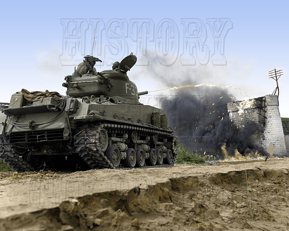 I10020 - M-4 A3R3 Sherman Tank with Flamethrower