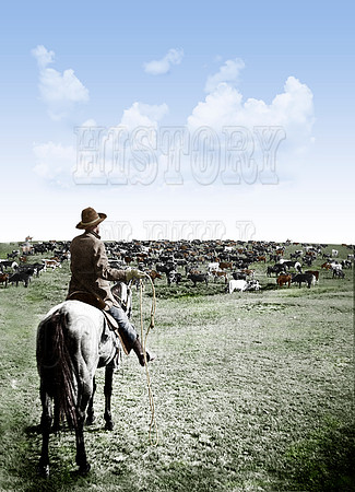 533791 - Cowboy on Kansas Range, 1802