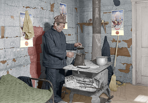 518389 - West Virginia Coal Miner at home