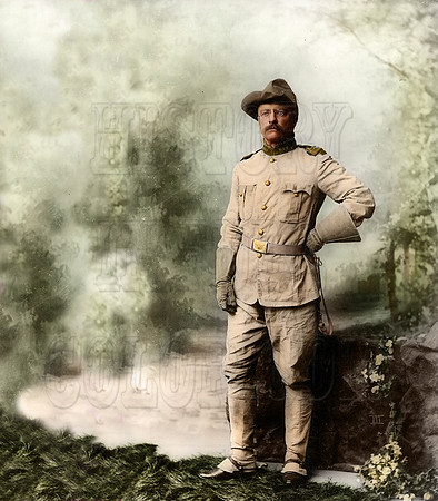Theodore Roosevelt in Uniform Wide