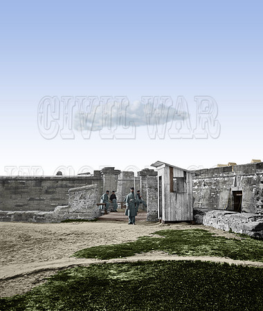 03325 - Fort Marion Guard Gate; St. Augustine, Florida [LC-DIG-cwpb-03325]