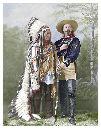 Sitting Bull - Buffalo Bill 8_5 x 11 SL border