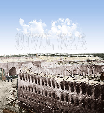 01966 - Ruins of  Fort Morgan, AL