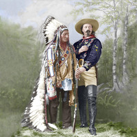 Sitting Bull - Buffalo Bill square