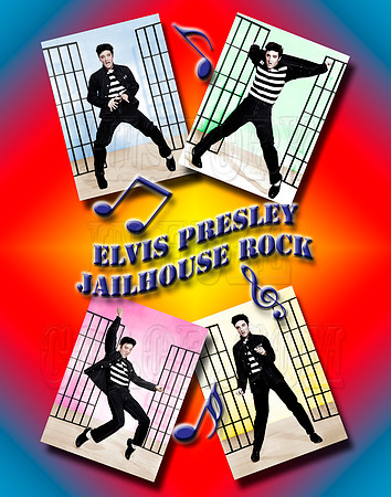 Jail House Rock Poster 11x14