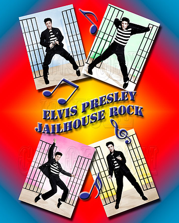 Jail House Rock Poster 8x10 16x20