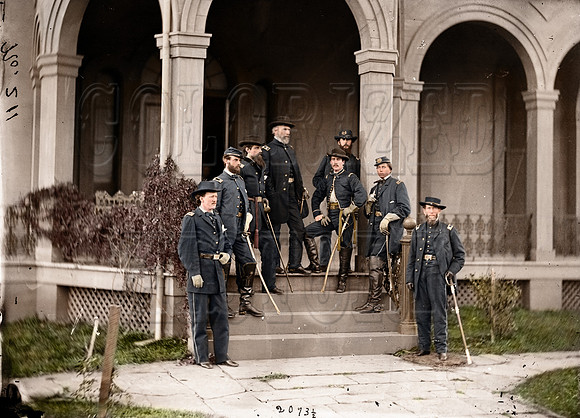 Edwin Vose Sumner & Staff