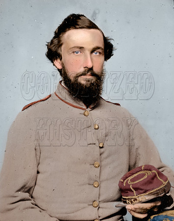 Unidentified soldier in Norfolk Light Blues Virginia Light Artillery Battery uniform