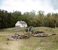 Dead in front of Dunker Church, Antietam, MD