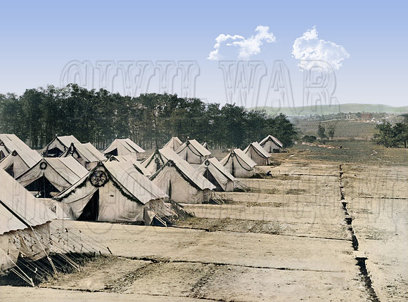 General Hospital, Gettysburg, August, 1863 - 33637