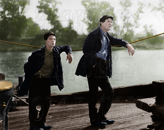 Buster Keaton in Steamboat Bill Jr