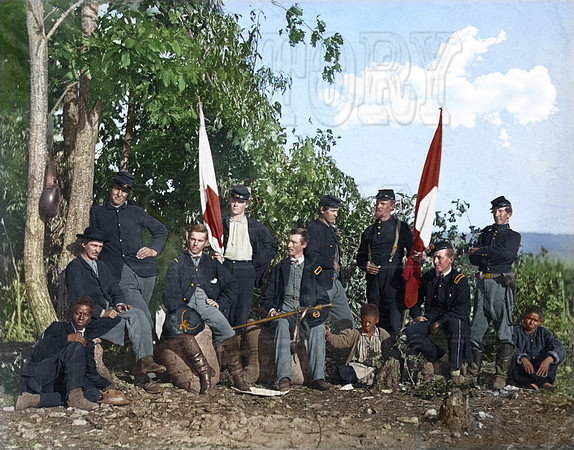 Signal Corps Detachment, Elk Mountain, Md., October 1862- 34587