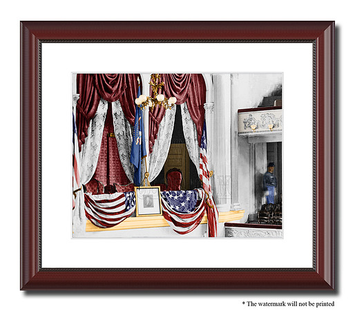 President's box, Ford's Theatre, Washington, District of Columbia; April 1865 - 02961